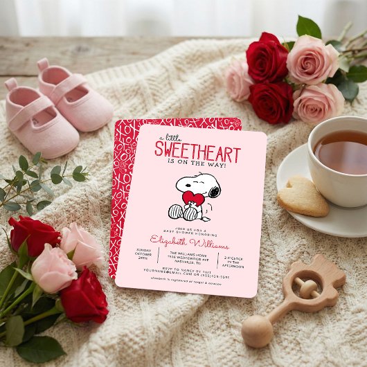 Snoopy | BABY SHOWER Kaart