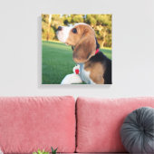 Snoopy Beagle Canvas (Insitu (Woonkamer))