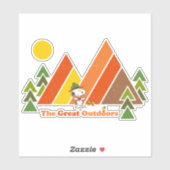 Snoopy | Beagle Scout - De Grote Buiten Sticker (Vel)