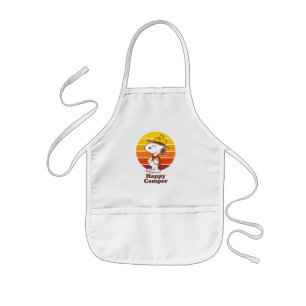 Snoopy   Beagle Scout - Happy Camper Kinder Schort