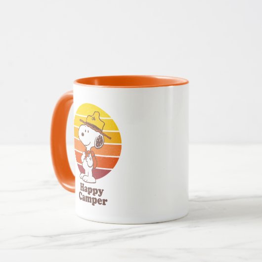Snoopy | Beagle Scout - Happy Camper Mok (Voorkant links)