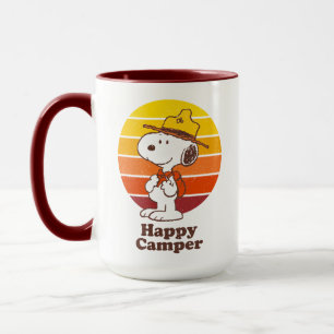 Snoopy Beagle Scout - Happy Camper Mok