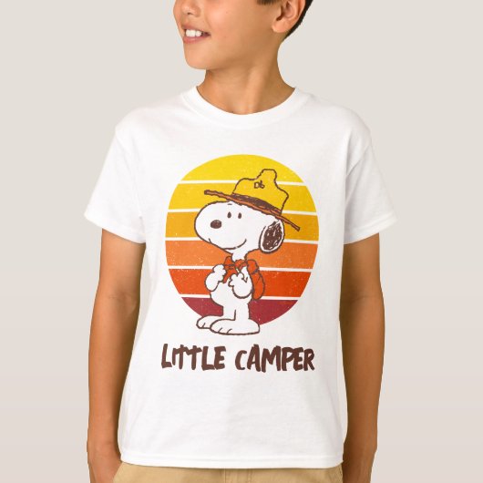 Snoopy | Beagle Scout - Happy Camper T-shirt (Voorkant)