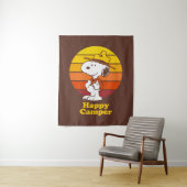Snoopy | Beagle Scout - Happy Camper Wandkleed (In situ)