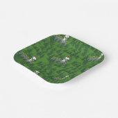 Snoopy Beagle Scout Hiking Pattern Papieren Bordje (Gebogen)