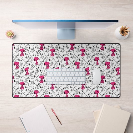 Snoopy Black & Magenta Motif (Bureau 1)