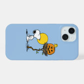 Snoopy & Bois Nid Avec Jack O'Lantern (Verso Horizontal)