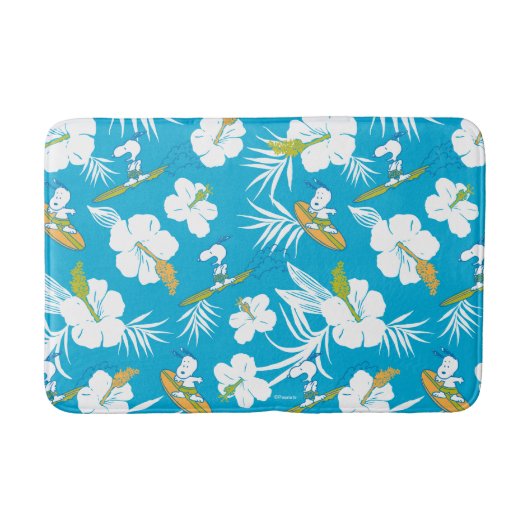 Snoopy Brooklyn Beach Pattern Badmat (Voorkant)