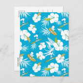 Snoopy Brooklyn Beach Pattern Briefkaart (Voorkant / Achterkant)