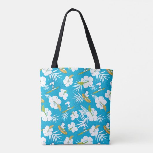 Snoopy Brooklyn Beach Pattern Draagtas (Achterkant)
