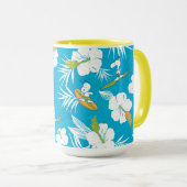Snoopy Brooklyn Beach Pattern Mok (Voorkant rechts)