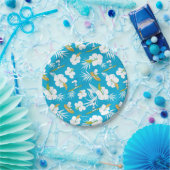 Snoopy Brooklyn Beach Pattern Papieren Bordje (Feest)