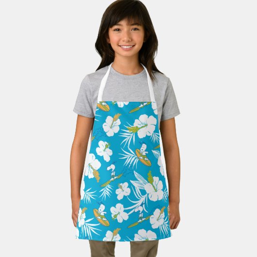 Snoopy Brooklyn Beach Pattern Schort (Insitu)