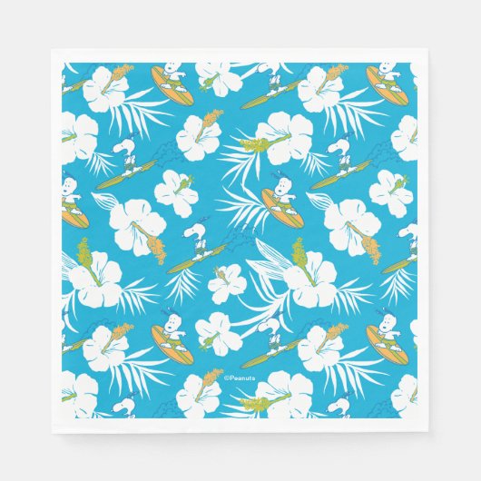 Snoopy Brooklyn Beach Pattern Servet (Voorkant)