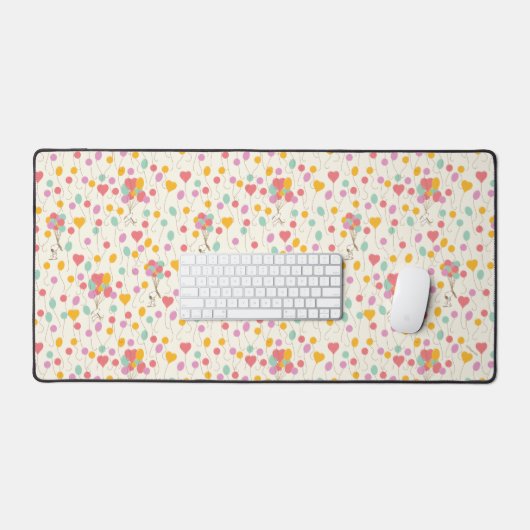 Snoopy Bunches of Balloons Pattern Bureaumat (Keyboard & Muis)