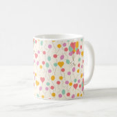 Snoopy Bunches of Balloons Pattern Koffiemok (Voorkant rechts)
