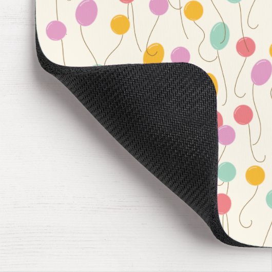 Snoopy Bunches of Balloons Pattern Muismat (Hoek)