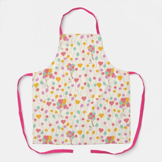 Snoopy Bunches of Balloons Pattern Schort (Voorkant)