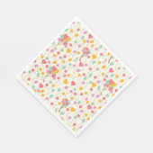 Snoopy Bunches of Balloons Pattern Servet (Hoek)