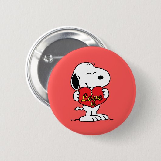Snoopy Button (Voorkant /achterkant)
