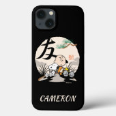 Snoopy, Charlie Brown en Woodstock - Friend Case-Mate iPhone Case (Achterkant)