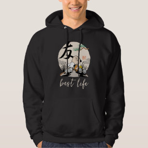 Snoopy, Charlie Brown en Woodstock - Friend Hoodie