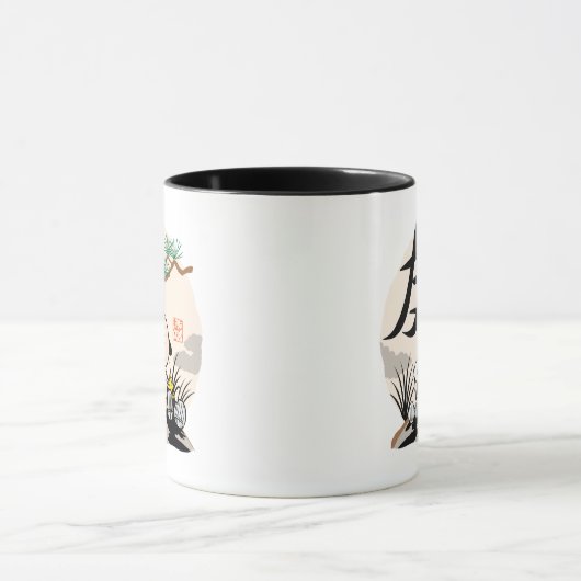 Snoopy, Charlie Brown en Woodstock - Friend Mok (Midden)