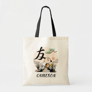 Snoopy, Charlie Brown en Woodstock - Friend Tote Bag