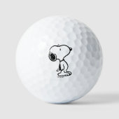 Snoopy Classic Comics Pattern Golfballen (Voorkant)