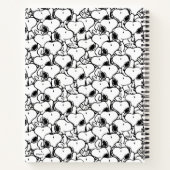 Snoopy Classic Comics Pattern Notitieboek (Achterkant)