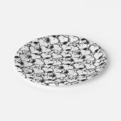 Snoopy Classic Comics Pattern Papieren Bordje (Gekanteld)