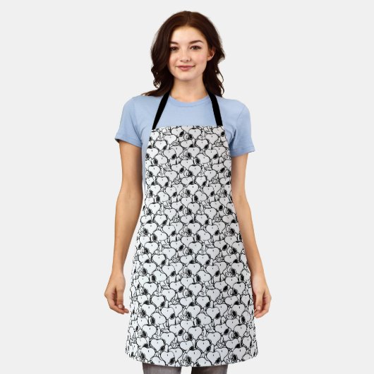 Snoopy Classic Comics Pattern Schort (Gedragen)