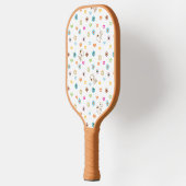 Snoopy Colorful Hearts Patroon Pickleball Paddle (Links)