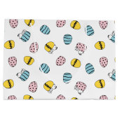 Snoopy Easter Egg Pattern Groot Cadeauzakje (Achterkant)