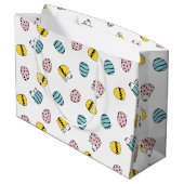 Snoopy Easter Egg Pattern Groot Cadeauzakje (Achterkant Gekanteld)