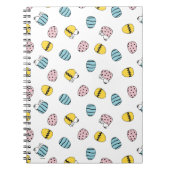 Snoopy Easter Egg Pattern Notitieboek (Voorkant)