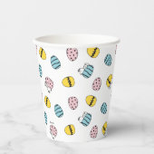 Snoopy Easter Egg Pattern Papieren Bekers (Voorkant)