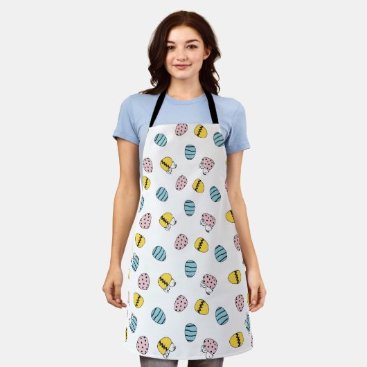 Snoopy Easter Egg Pattern Schort (Gedragen)