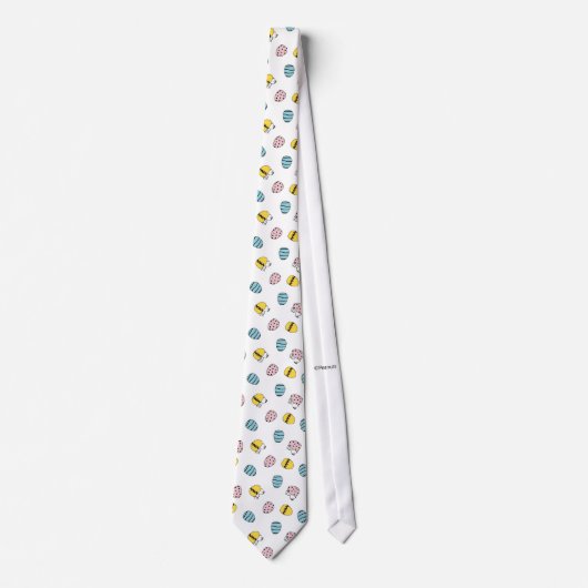 Snoopy Easter Egg Pattern Stropdas (Voorkant)