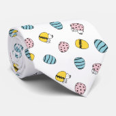 Snoopy Easter Egg Pattern Stropdas (Opgerold)