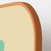 Snoopy en ballonnen pickleball paddle (Links Detail)