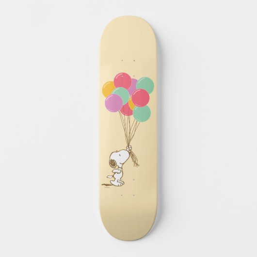 Snoopy en ballonnen skateboard (Voorkant)