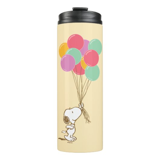 Snoopy en ballonnen thermosbeker (Voorkant)