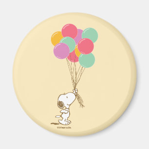 Snoopy en Balloons Magnet Magneet