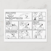 Snoopy en Charlie Brown | Engelse muffin Briefkaart (Voorkant)