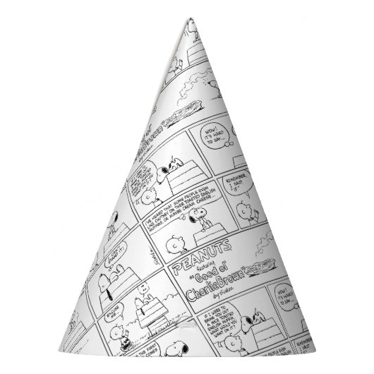 Snoopy en Charlie Brown | Engelse muffin Feesthoedjes (Links)