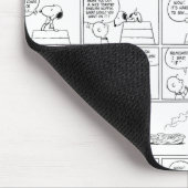 Snoopy en Charlie Brown | Engelse muffin Muismat (Hoek)