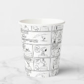 Snoopy en Charlie Brown | Engelse muffin Papieren Bekers (Links)