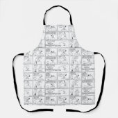 Snoopy en Charlie Brown | Engelse muffin Schort (Voorkant)