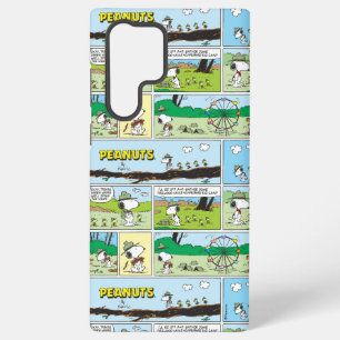 Snoopy en vrienden Ga kamperen Samsung Galaxy Hoesje
